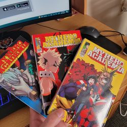 My Hero Academia Vol 1-3 Manga