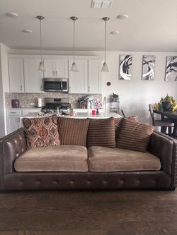 Two Piece Deep Couch Set