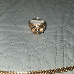 Ring With Gem 