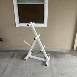 Universal Fitness Olympic weight tree $80  
