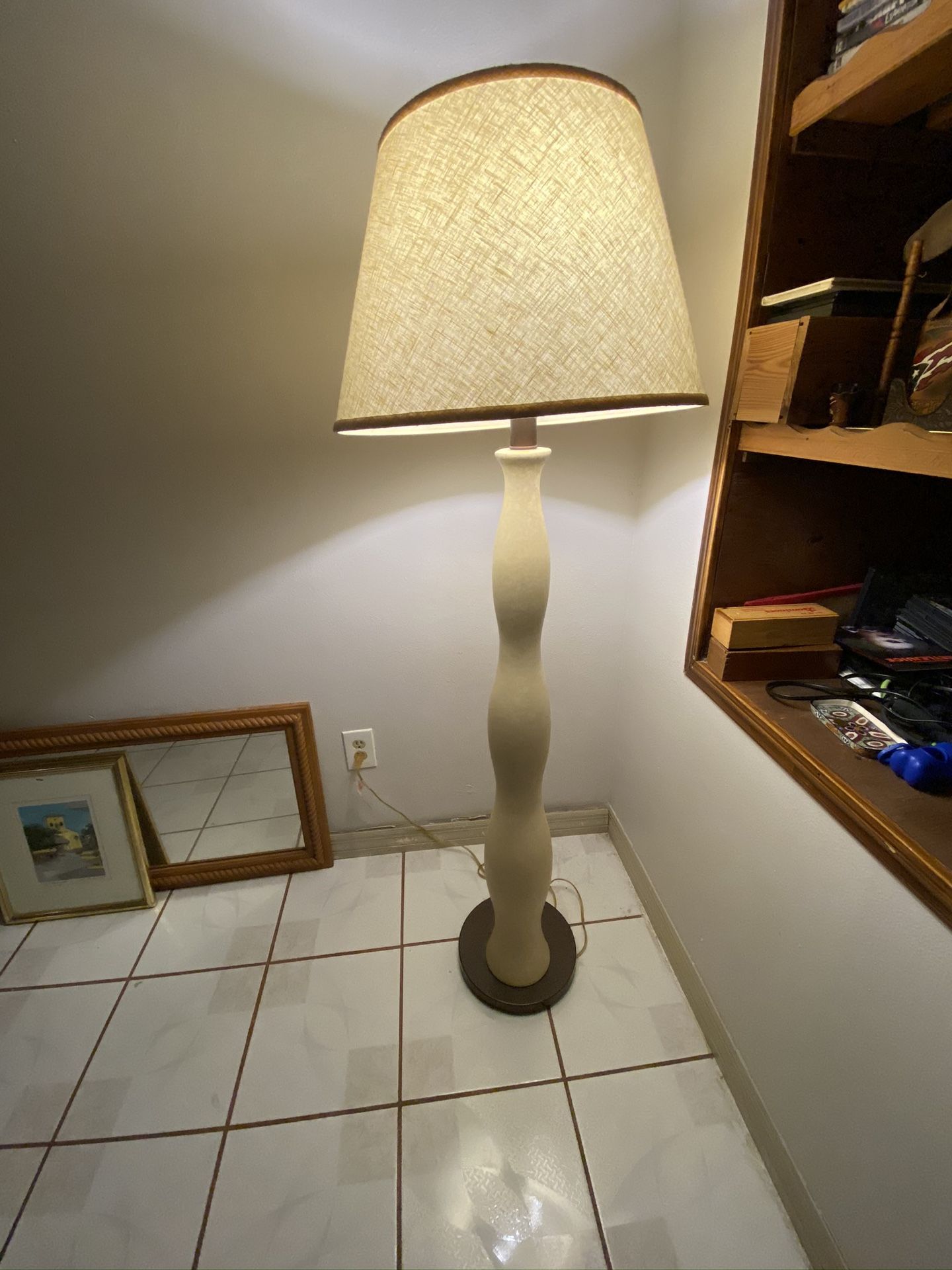 Floor lamp $30