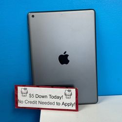 Apple iPad 5th Gen - Pay $1 To Take It Home Today and pay the rest later.