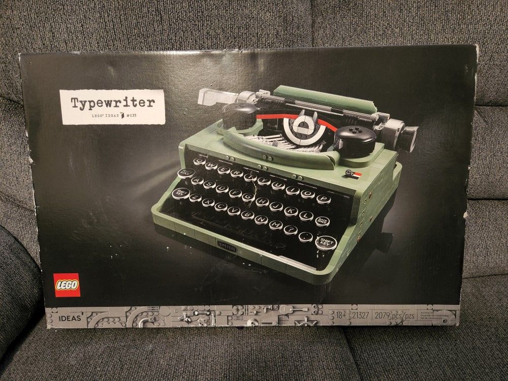 LEGO Ideas Typewriter - 21327 - Brand New 