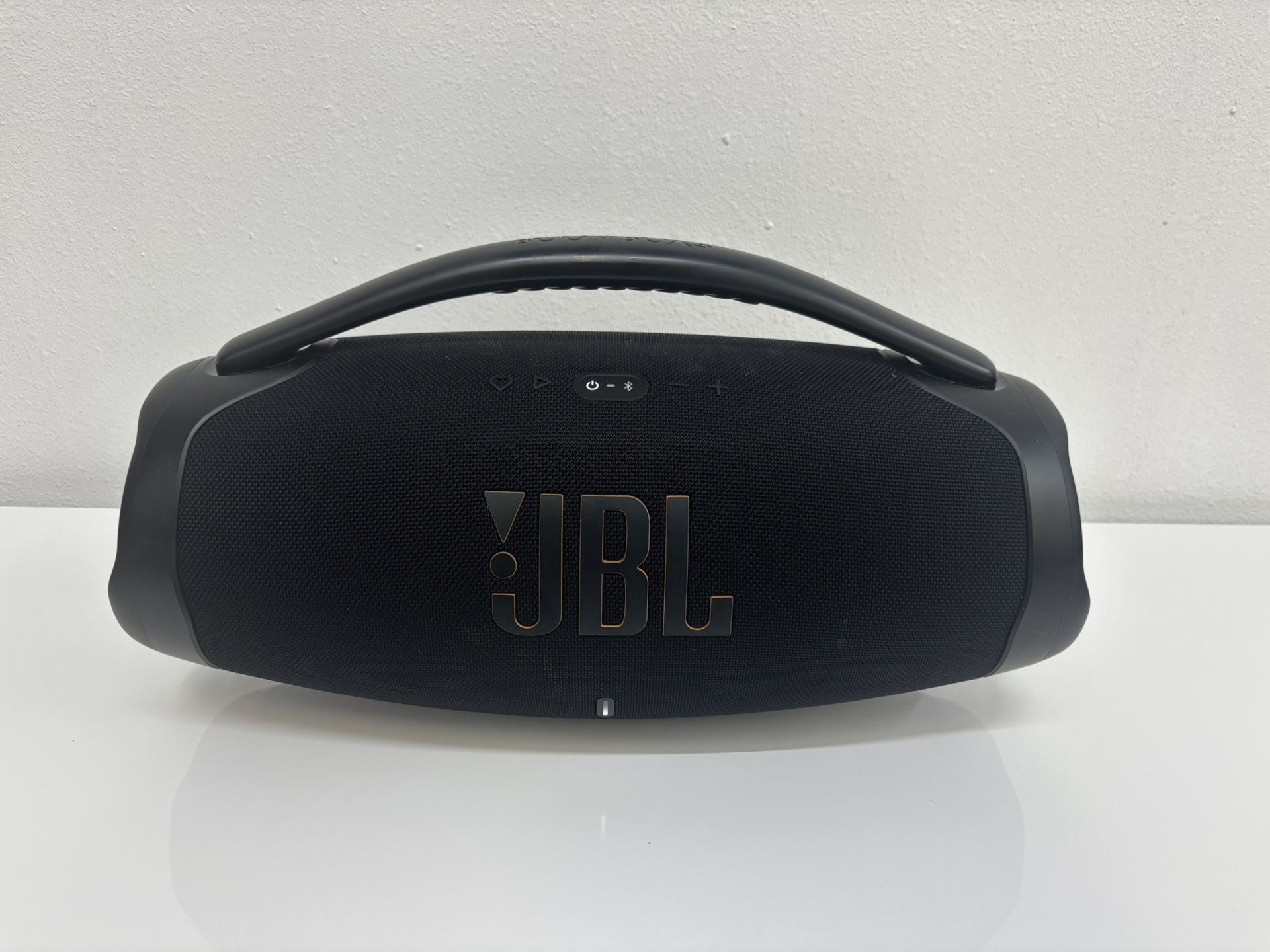 JBL Boombox 3 Portable Bluetooth Wi-Fi Speaker, Waterproof, Black