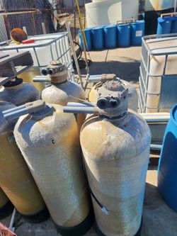 DI water resin bottles