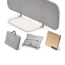 Toddler Bed Rail with Night Light - Foldable Bed Side Rails - Fits for Most Beds: Bed Rails for Full Size Bed, Queen Size Rails, Twin Rails - Portable