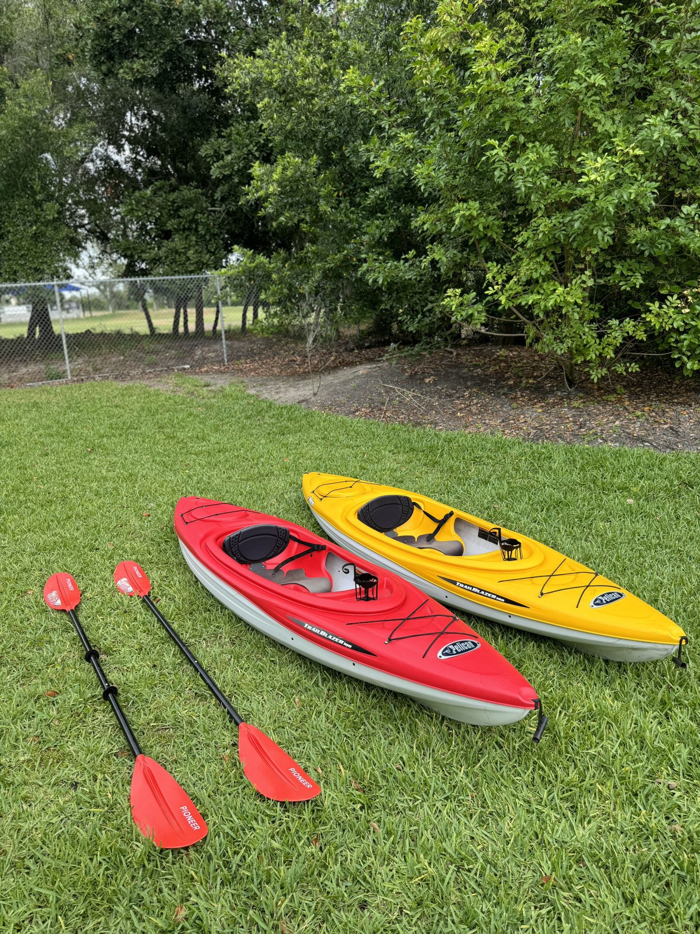Hers and His Kayaks