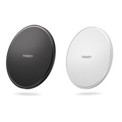 New-Wireless Charger, Compatible for iPhone 12 Pro Max/SE/11 Pro Max/X/XS Max/8 Plus, Samsung S21/S20/Note 10/S10, AirPods Pro (No AC Adapter)