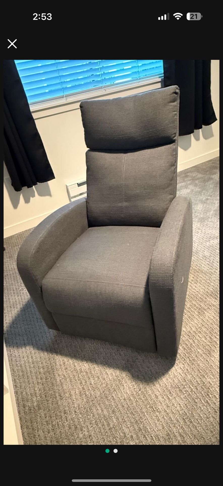 recliner chair For Mamá