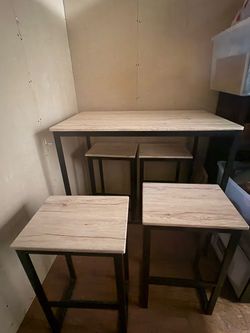 Bar Height Dining Table
