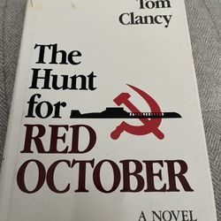 1st Edition "hunt For Red October" Tom Clancy 