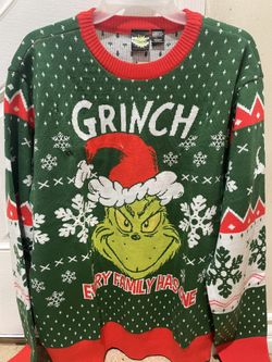 Grinch Ugly Christmas Sweater