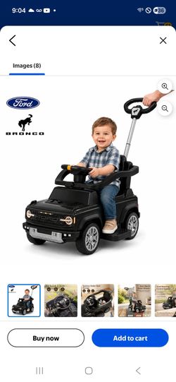 Ford Bronco 3 in 1 push Toy car