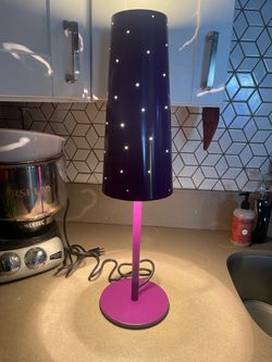 IKEA Tallvik Table Lamp, designed by Anne Nilsson in Purple