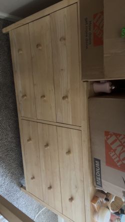 NEED GONE ASAP! International Concepts Unfinished Asian hardwood 6 -Drawer 57.3-in W Standard chest