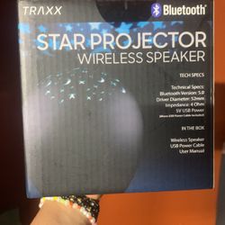 Bluetooth wireless speaker projector