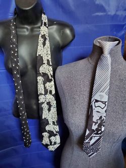 Men's Dalmatian tie $10