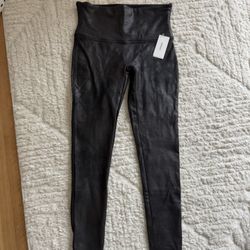 New SPANX Faux Leather Leggings