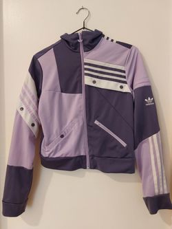 ADIDAS ORIGINAL WOMANS DANIELLE CATHARI TRACK JACKET Sz SMALL