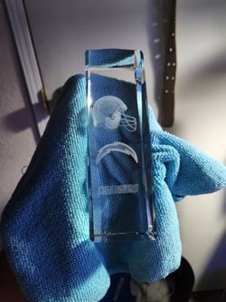 San Diego Charger Glass