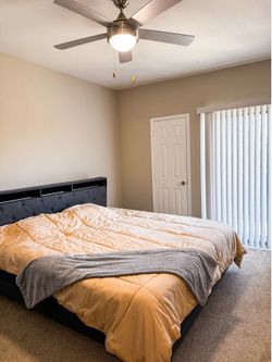 King bed frame ( without mattress )