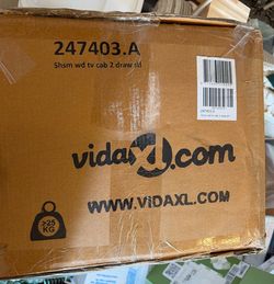 VidaXL Sheesham Wood TV Cabinet 47" - New in Box