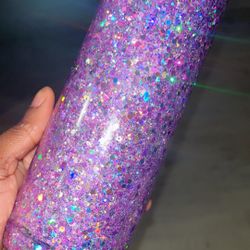 20oz Glitter Tumbler Cup