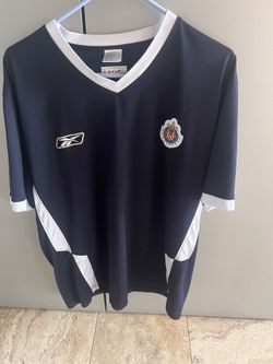 Reebock Chivas de Guadalajara White and Black Soccer Jersey