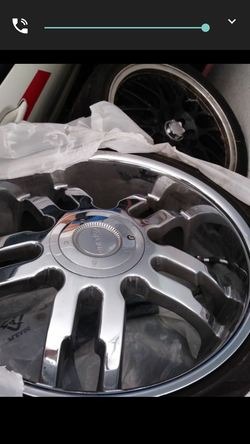 Gitano 20 rims and tires