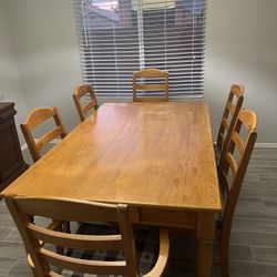 Dining Room, Table With 6 Chairs