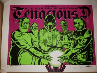 Tenacious D Concert Poster