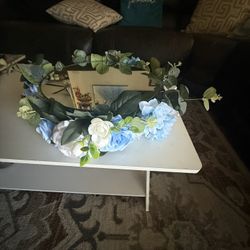 Espejo  Redondo Con Flores Para Centro  de mesa 