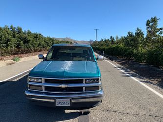 Chevrolet C/K Pickup Truck Teal