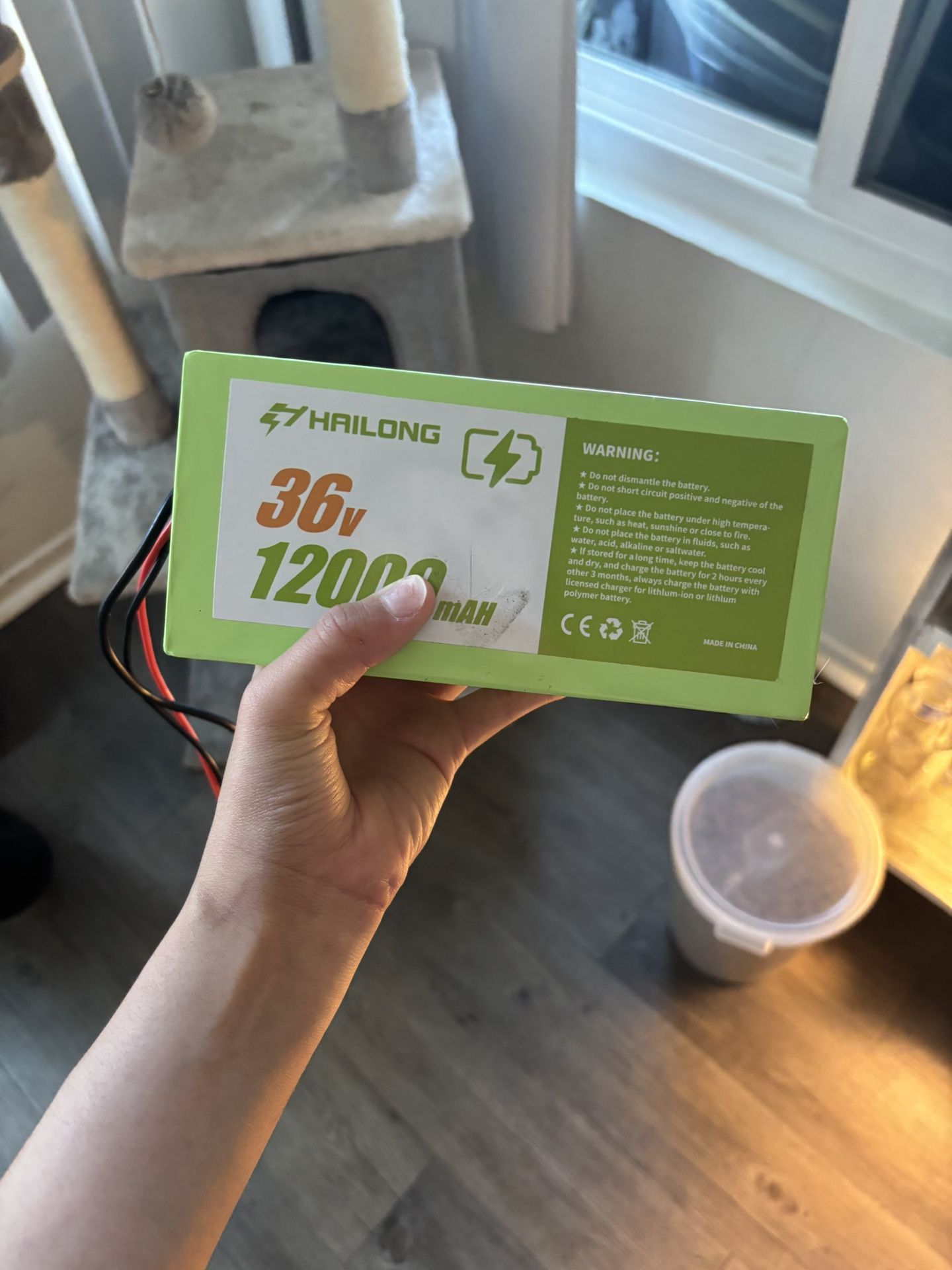 hailong 36v 12ah battery