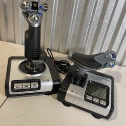 Logitech X52 Flight Joystick/Throttle 