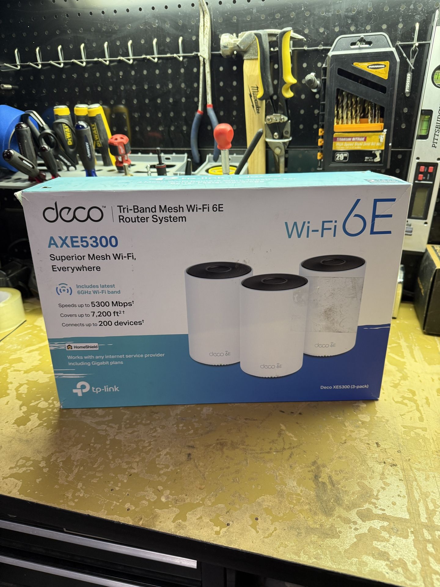 TP-Link Deco AXE5300 Tri-Band Mesh WiFi 6 Router System 