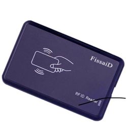 FissaiD RFID Reader, 125Khz Eh301 USB RFID Card Reader, Configurable Output Car