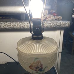 Vintage Table Lamp No Shade