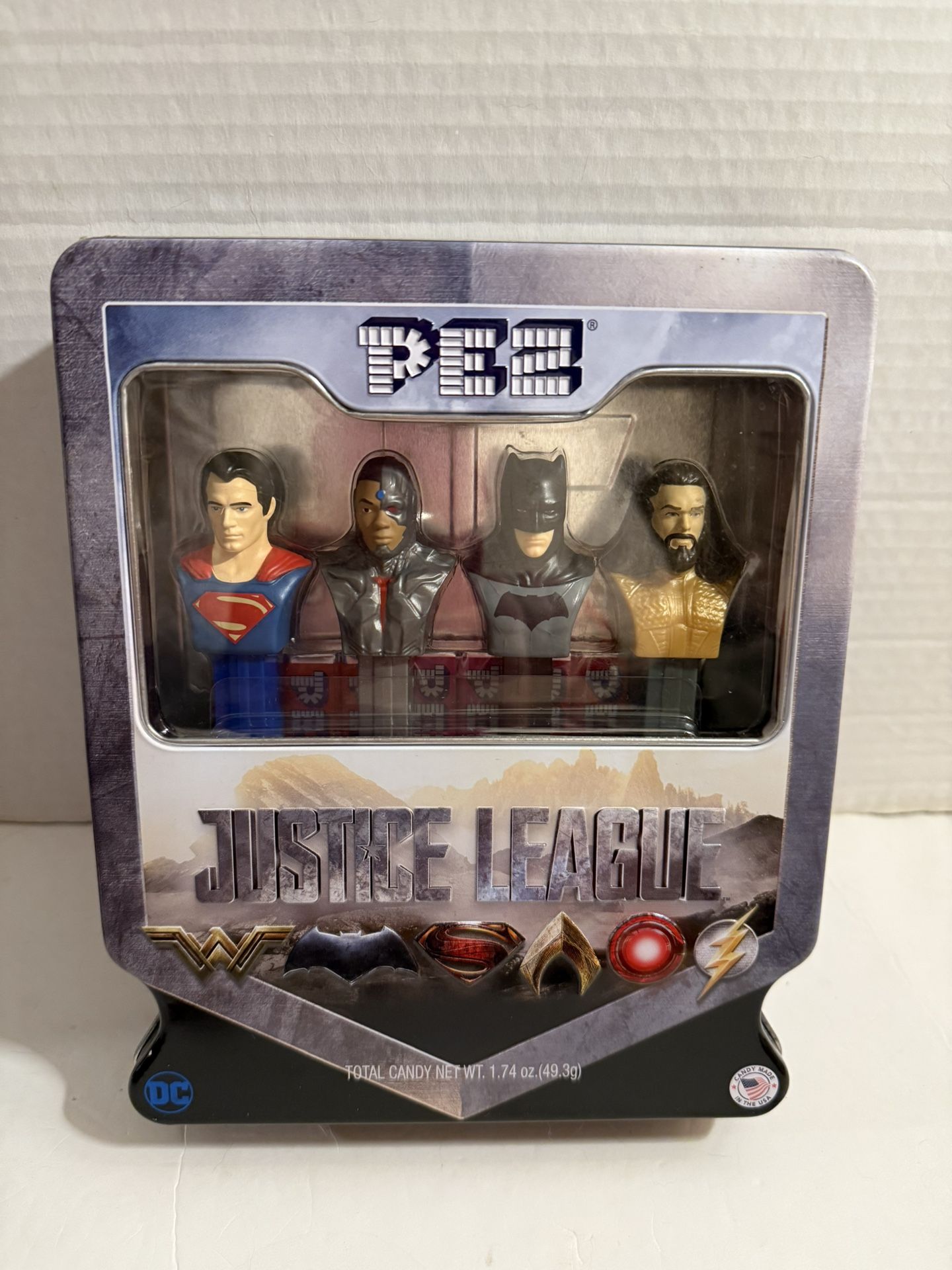 Pez DC Justice League Tin