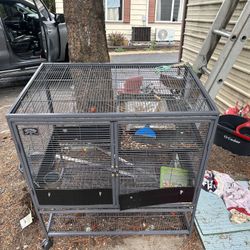 Large Multi Level Cage