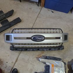 2019 F150 Silver Ingot Grille  With Emblem