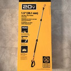 Dewt 20V MAX Cordless Battery Powered Pole Pruner (Tool Only)