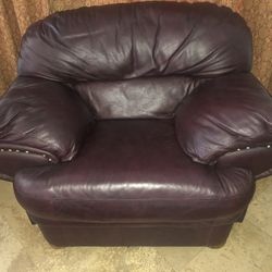 Leather Sofa Chair