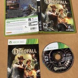 Deadfall Adventures (Microsoft Xbox 360, 2013) Complete Tested 