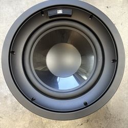 OSD Black 10” In Ceiling Subwoofer Brand New