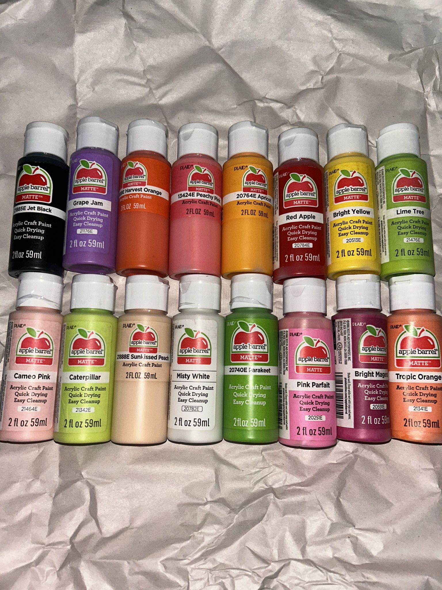 Apple Barrel Paint Set 