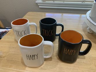 Rae Dunn Halloween Mugs