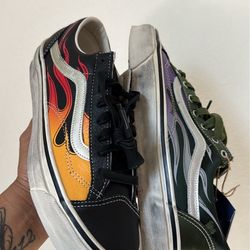 Vans Old Skool Flame Pack size 9.5