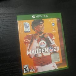 Xbox One Madden 20 