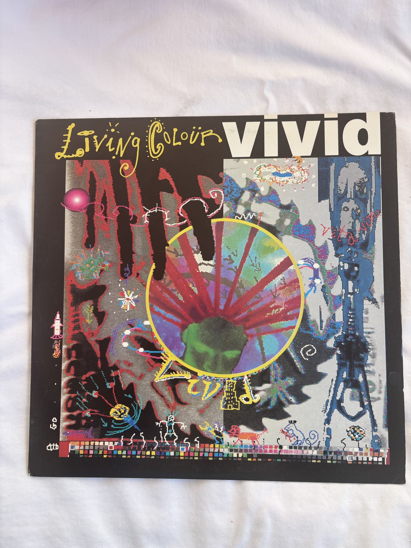 Living Colour Vivid LP Vinyl Record 1988 Sterling DMM 1st press 1A 1A Metal NM